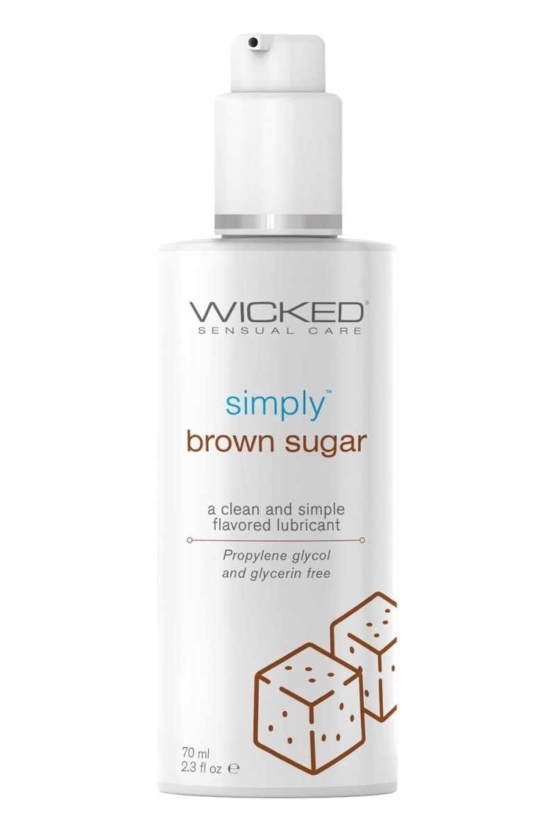 Lubrificante baciabile Simply Brown Sugar 70 ml Lubrificante baciabile Simply Brown Sugar 70 ml