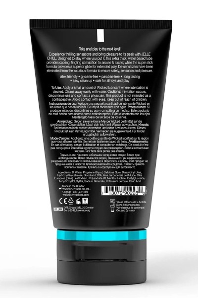 Lubrificante anale Jelle Chill 120 ml