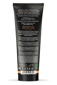 Crema da massaggi al profumo di fiori d'arancio e patchouli 120 ml