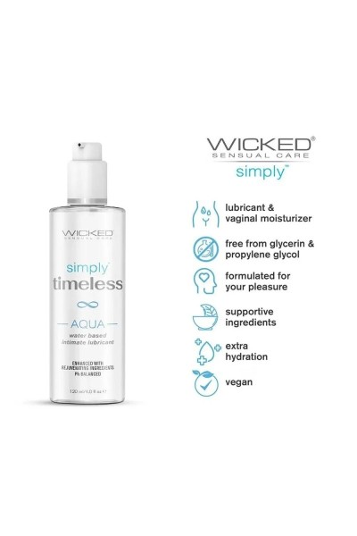 Lubrificante Simply Timeless Aqua 120 ml