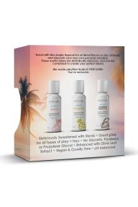 Lubrificante a base d'acqua Simply Tropical Trio 3 X30 ml