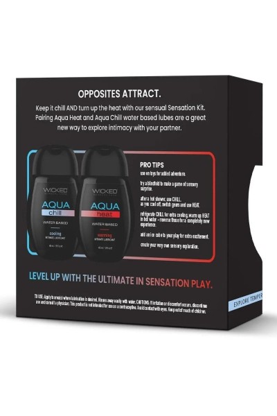 Lubrificanti base acqua Kit Chill And Heat