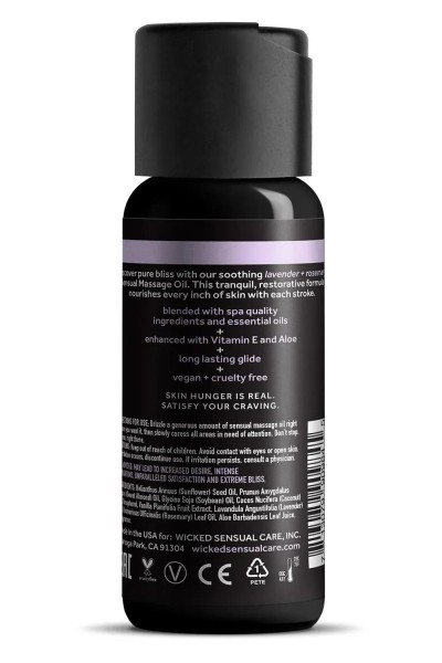 Olio das massaggi Lavender Rosemary 120 ml