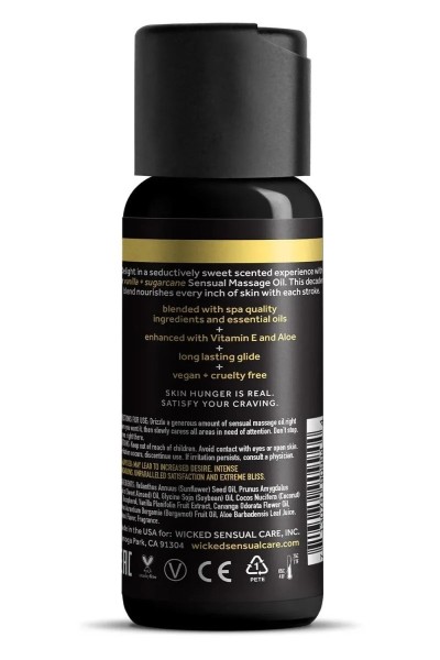 Olio da massaggio Vanilla Sugarcane 120 ml