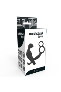 Vibratore anale con anello per pene e testicoli - Addicted Toys