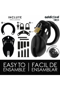Gabbia fallica Obsidian Hold M