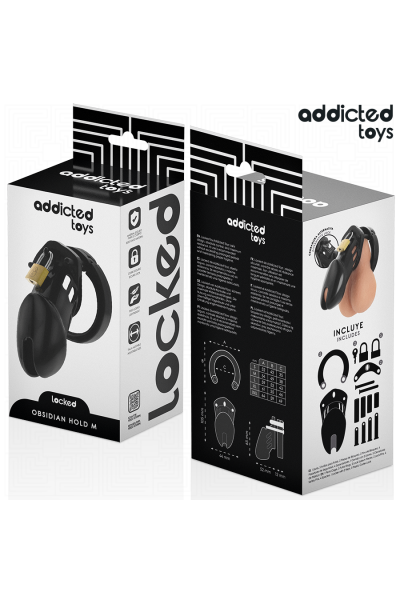 Gabbia fallica Obsidian Hold M
