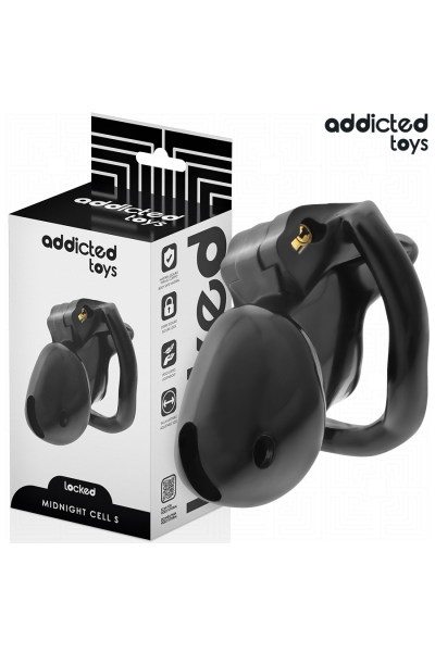 Gabbia fallica Midnight Cell S