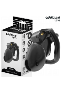 Gabbia fallica Midnight Cell S