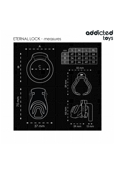 Gabbia fallica Eternal Lock
