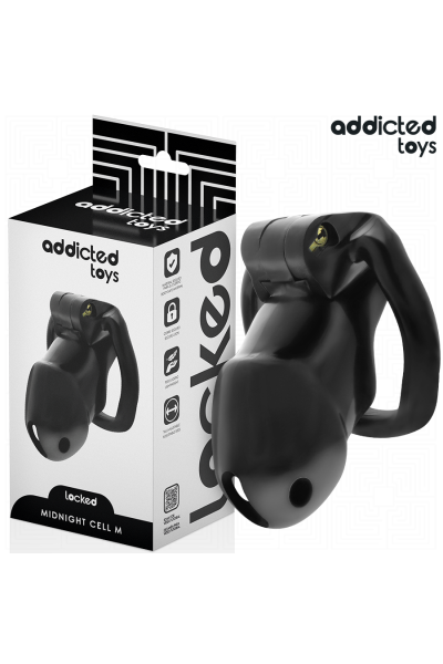 Gabbia fallica Midnight Cell M