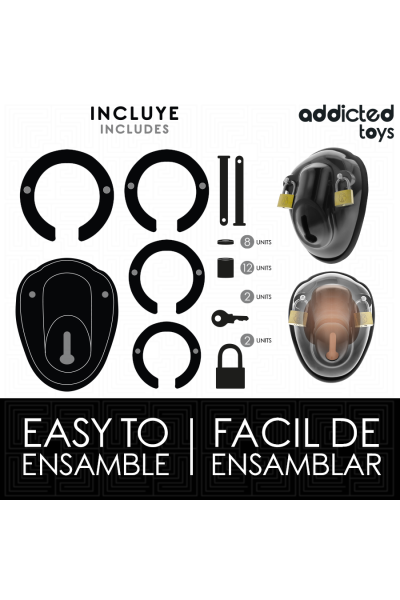 Gabbia fallica Keyless Restraint