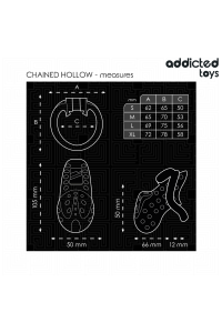 Gabbia fallica Chained Hollow