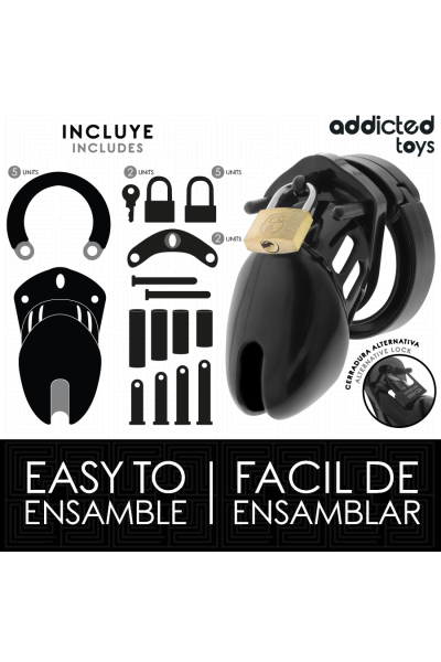 Gabbia fallica Obsidian Hold S