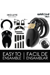 Gabbia fallica Obsidian Hold S