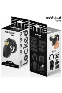 Gabbia fallica Obsidian Hold S