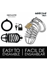 Gabbia fallica Iron Cell taglia S