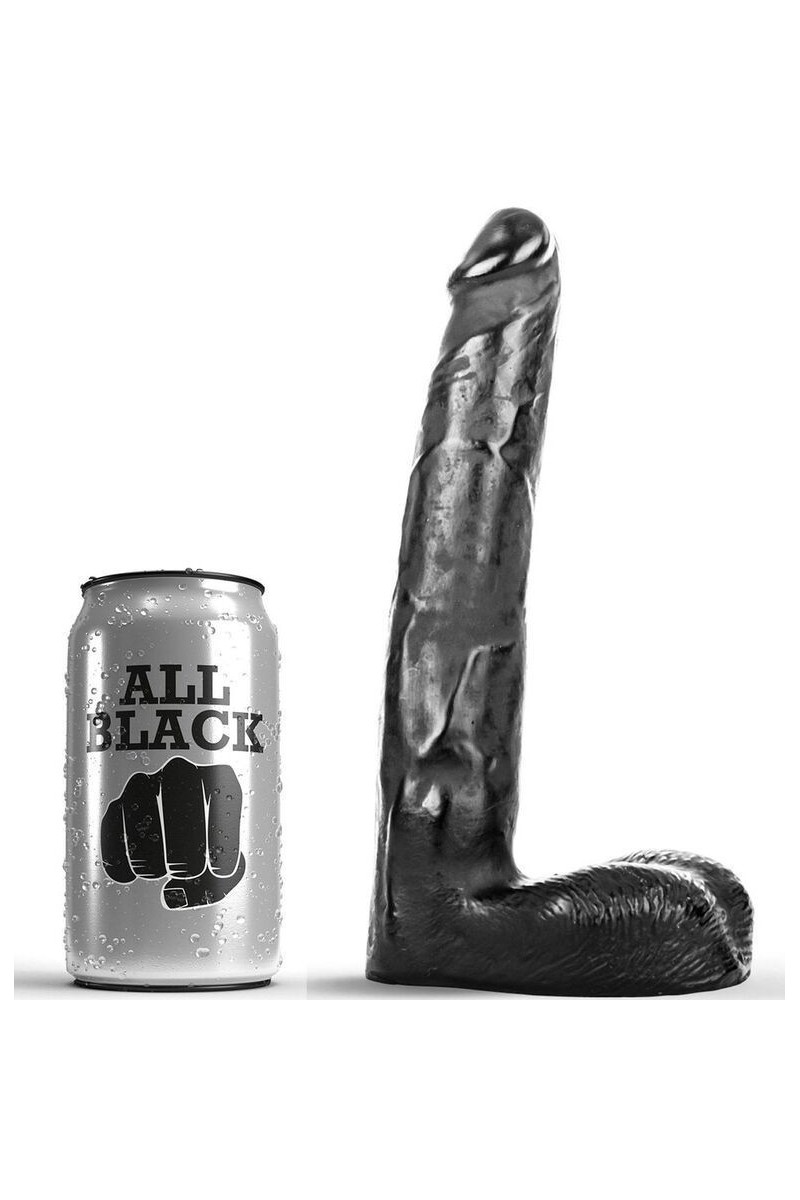 ALL BLACK DILDO REALISTICO 21CM ALL BLACK DILDO REALISTICO 21CM