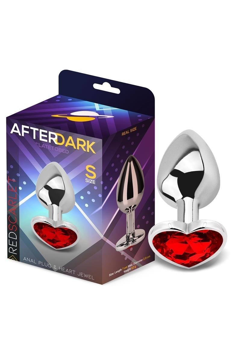 Plug anale Red Scarlet S - Afterdark Plug anale Red Scarlet S - Afterdark