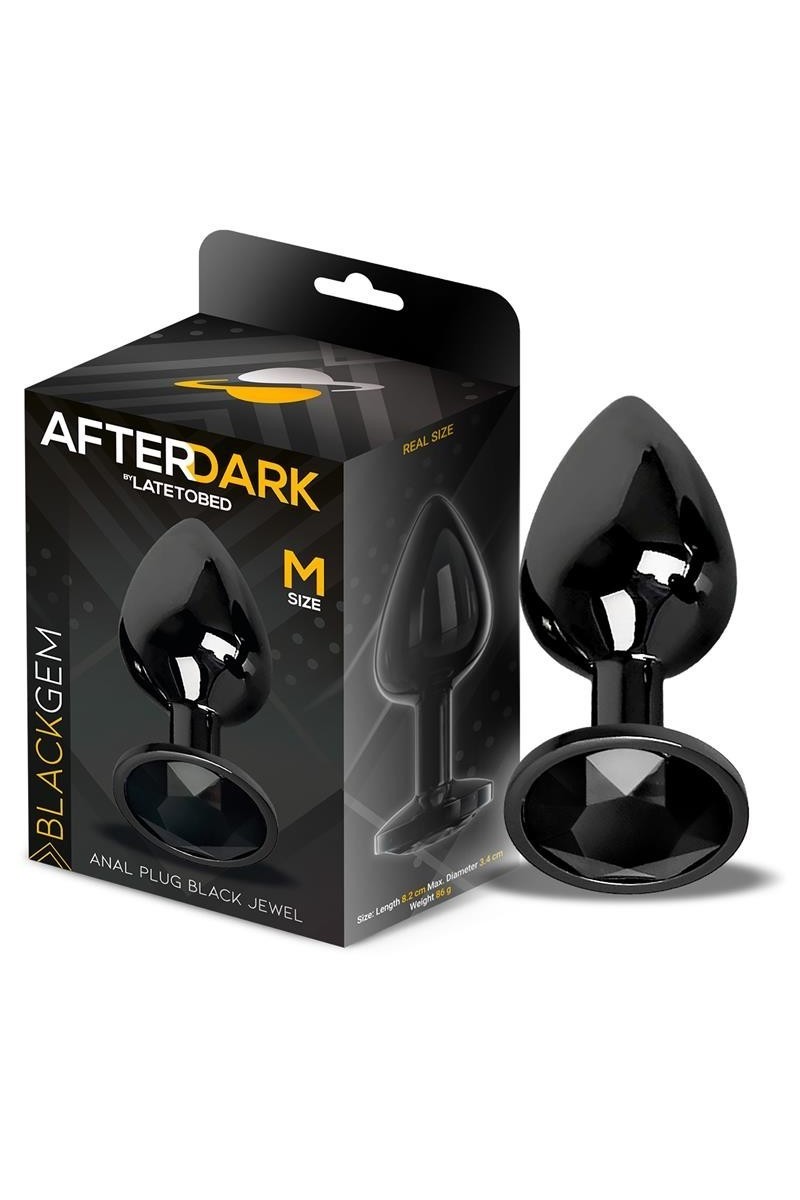 Plug anale Black Gem M Plug anale Black Gem M