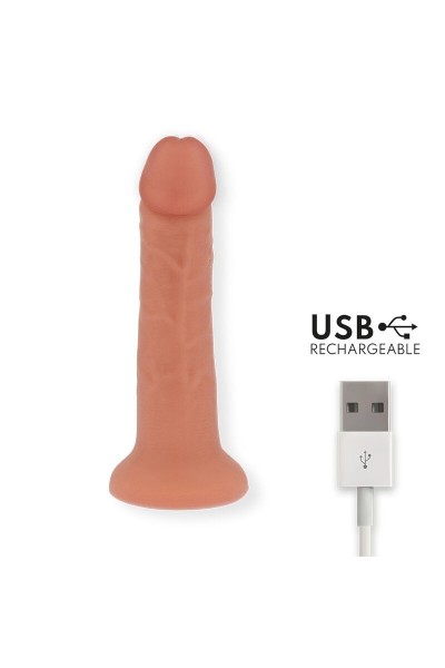 Vibratore realistico con app Bogotà grande 22 cm