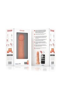 Vibratore realistico con app Bogotà grande 22 cm