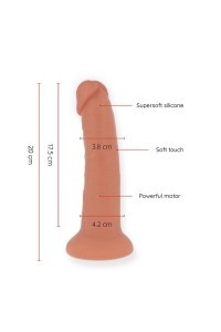 Vibratore realistico con app Bogotà medio 20 cm