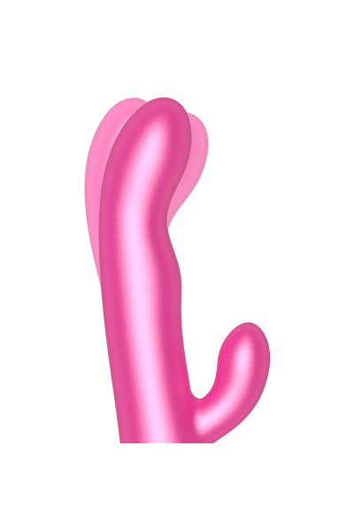 Vibratore rabbit rotante con app Oslo rosa