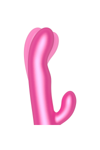Vibratore rabbit rotante con app Oslo rosa