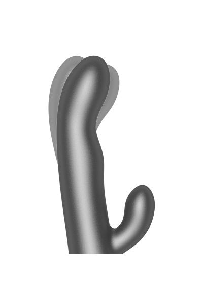 Vibratore rabbit rotante con app Oslo nero