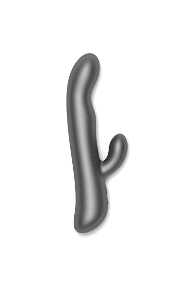 Vibratore rabbit rotante con app Oslo nero