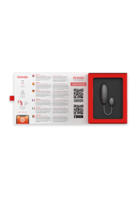 Uovo vibrante con app Denver nero