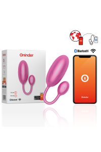 Uovo vibrante con app Tokio rosa