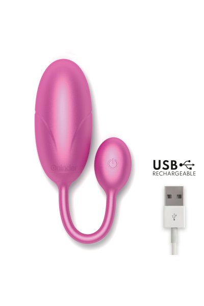 Uovo vibrante con app Tokio rosa