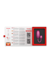 Uovo vibrante con app Tokio rosa