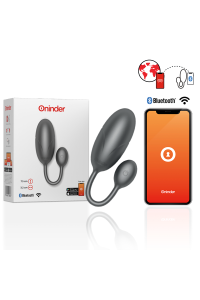 Uovo vibrante con app Tokio nero