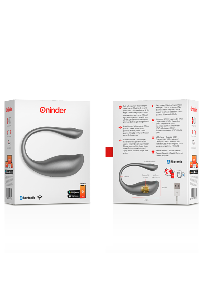 Uovo vibrante con app Nairobi nero