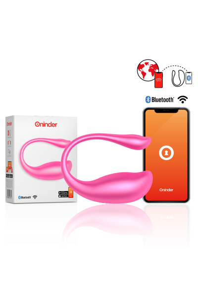 Uovo vibrante con app Nairobi rosa