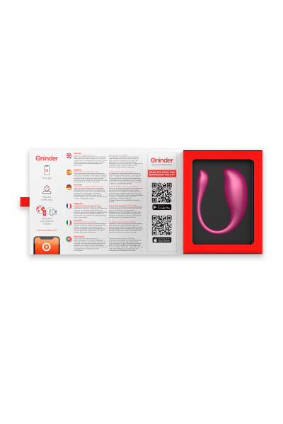 Uovo vibrante con app Nairobi rosa