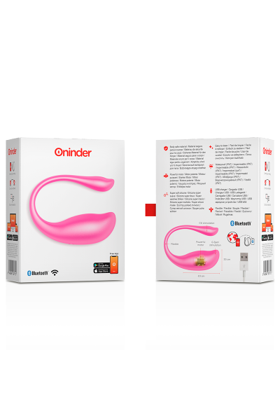 Uovo vibrante con app Nairobi rosa
