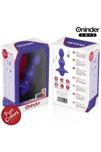 Vibratore anale con app Fun Colors viola