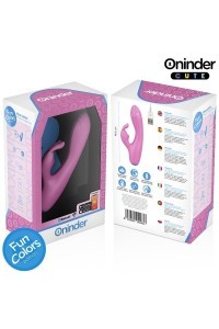 Vibratore rabbit con app Fun Colors Cute rosa