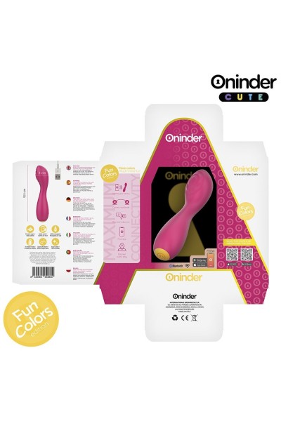 Vibratore punto G con app Fun Colors Cute