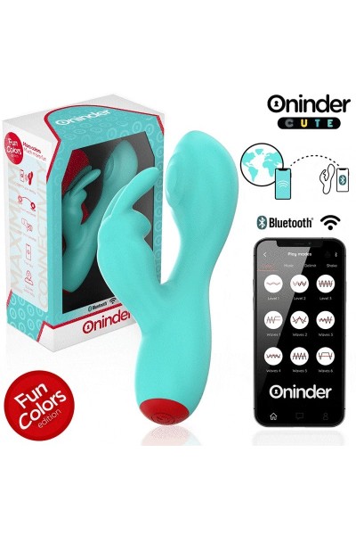 Vibratore rabbit con app Fun Colors Cute