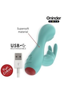 Vibratore rabbit con app Fun Colors Cute