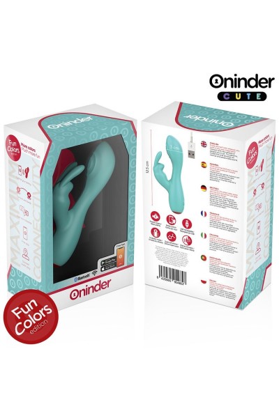 Vibratore rabbit con app Fun Colors Cute