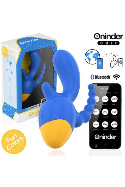 Stimolatore triplo con app Fun Colors Cute