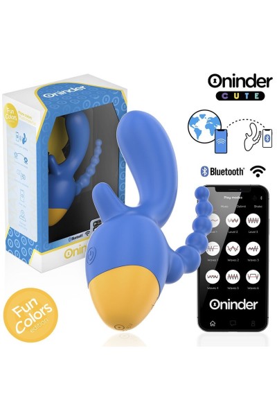 Stimolatore triplo con app Fun Colors Cute