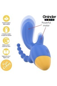 Stimolatore triplo con app Fun Colors Cute