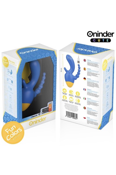Stimolatore triplo con app Fun Colors Cute